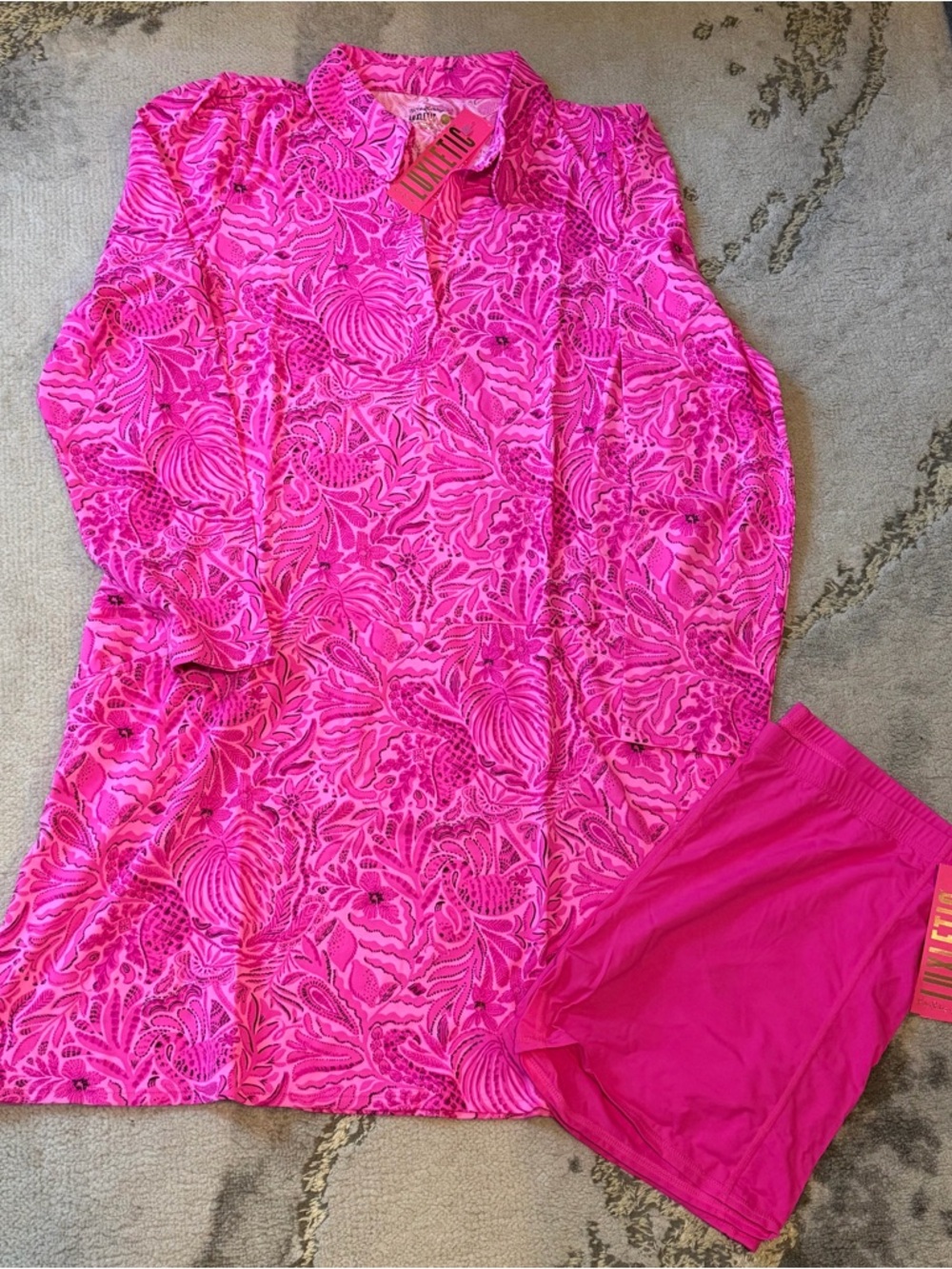 NWT Lilly Pulitzer Brickell Dress UPF 50+ Sz XL - Picture 5 of 5